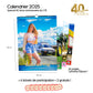 Pack 3 : Collector ! Calendrier + plaque publicitaire + porte-clés